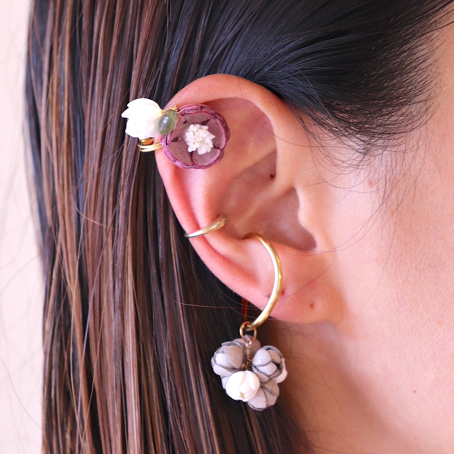 KAN Pierced Earrings