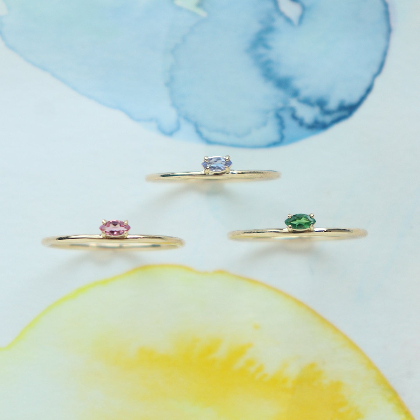 HA Ring ヒトツブタイラ/Pink Tourmaline