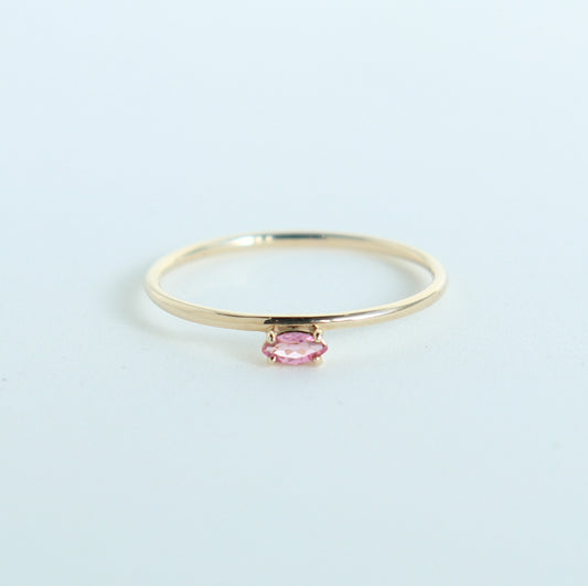 HA Ring ヒトツブタイラ/Pink Tourmaline