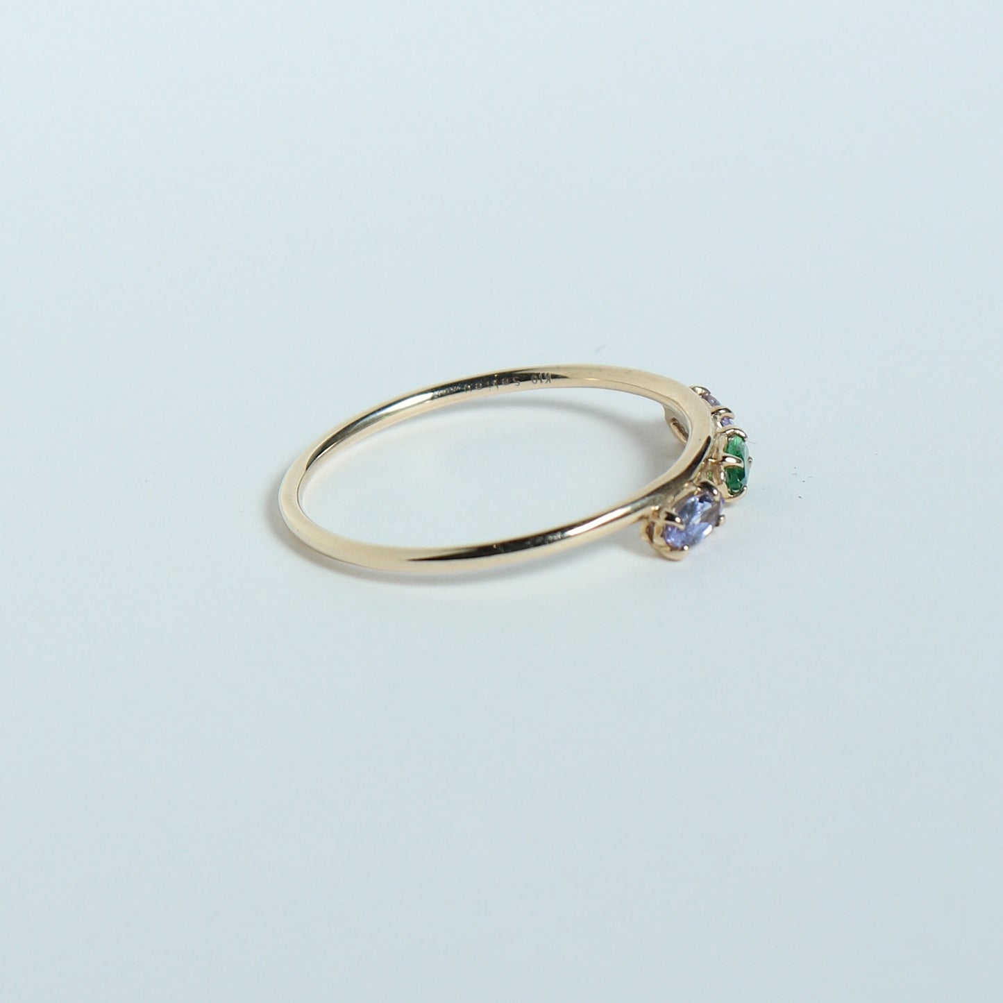 HA Ring サンツブタイラ/Green Garnet , Tanzanite