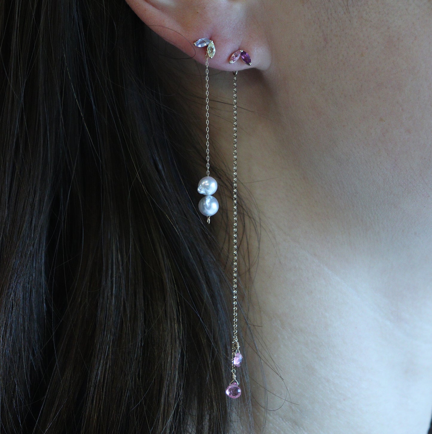 HA Earrings フタツブ