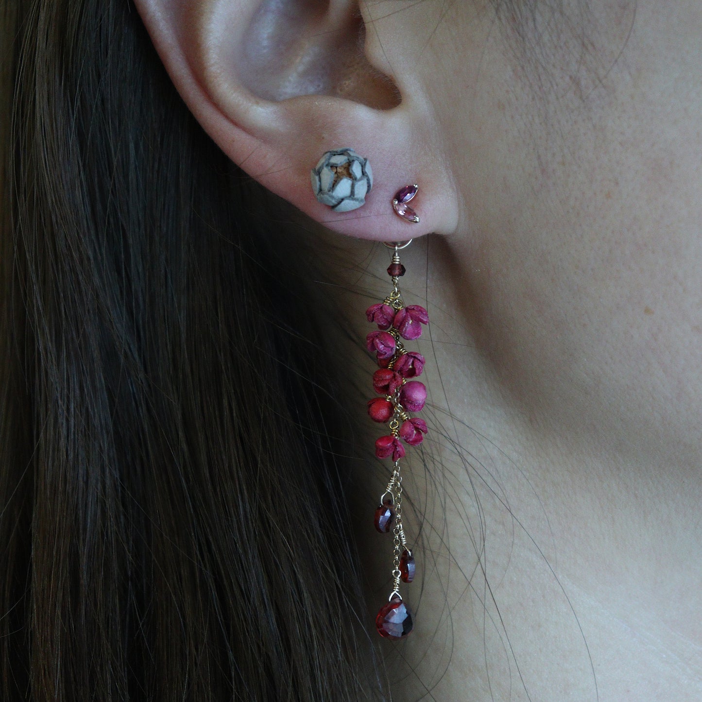 HA Earrings フタツブ