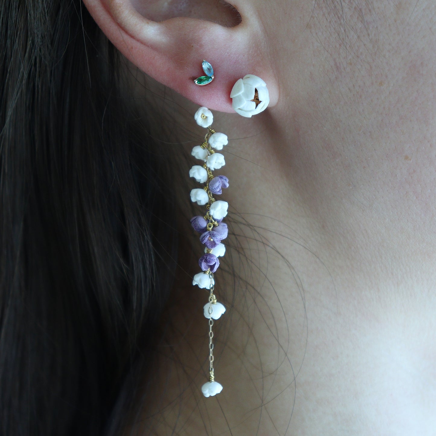 HA Earrings フタツブ