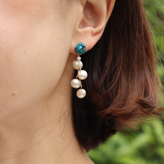 2way Stone チャームShort・Long /2Colors