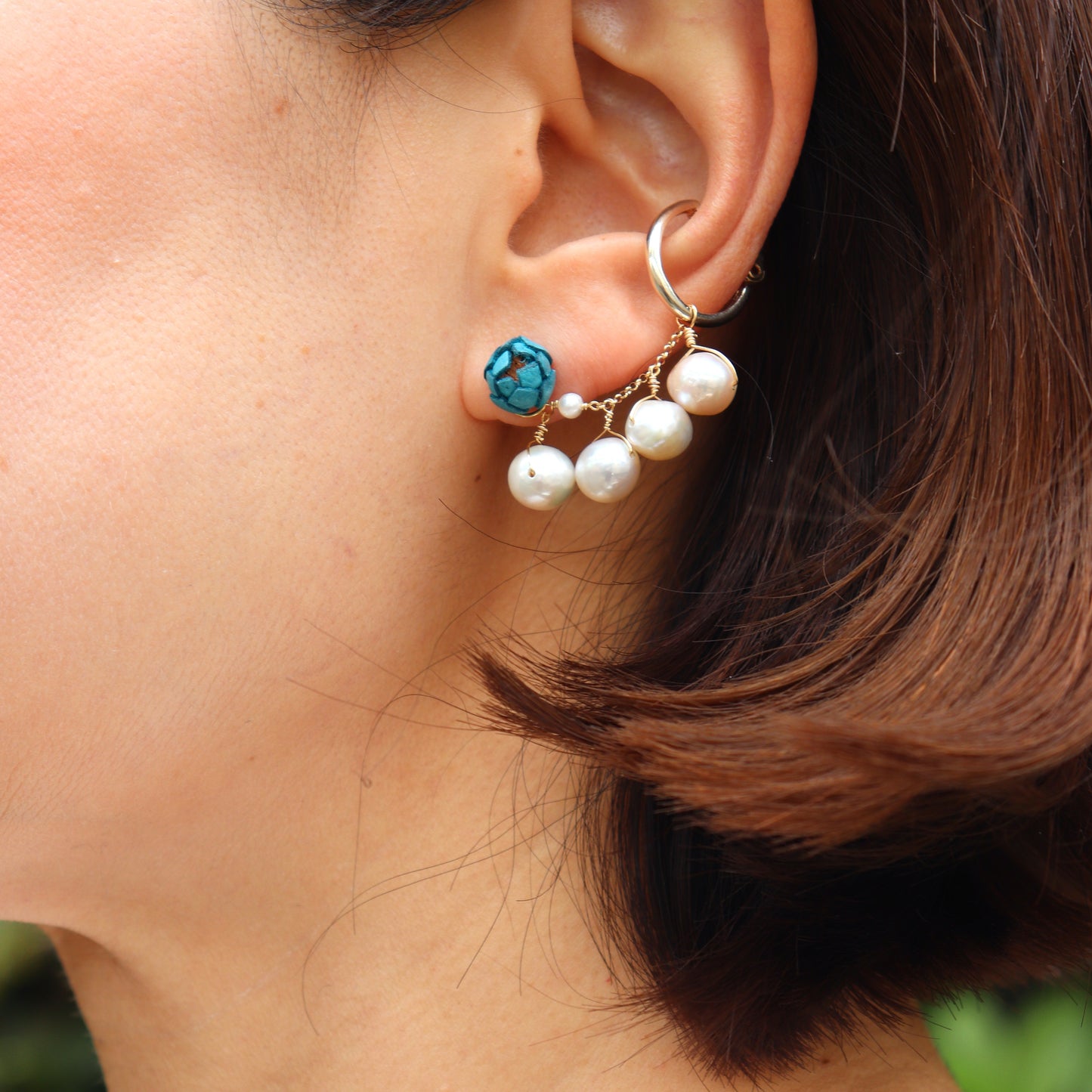 2way Stone チャームShort・Long /2Colors