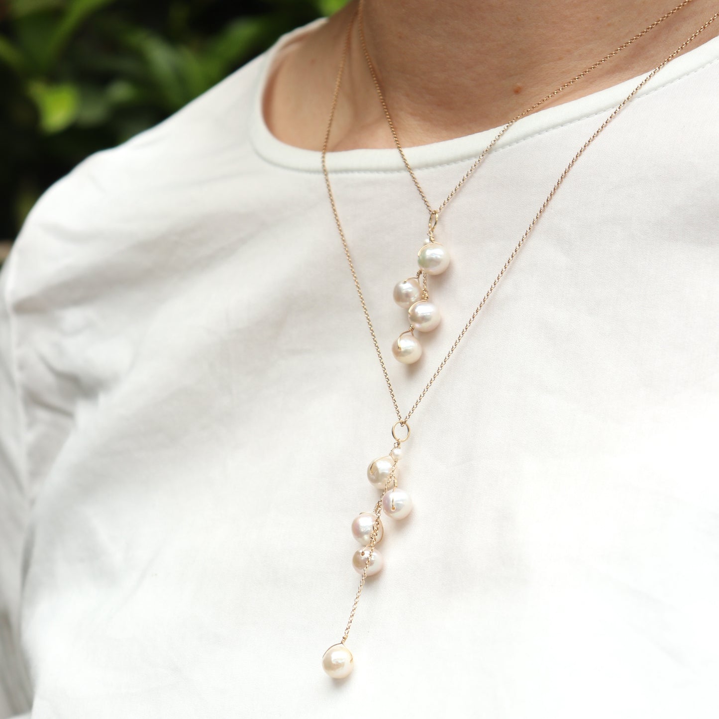 2way Stone チャームShort・Long /2Colors