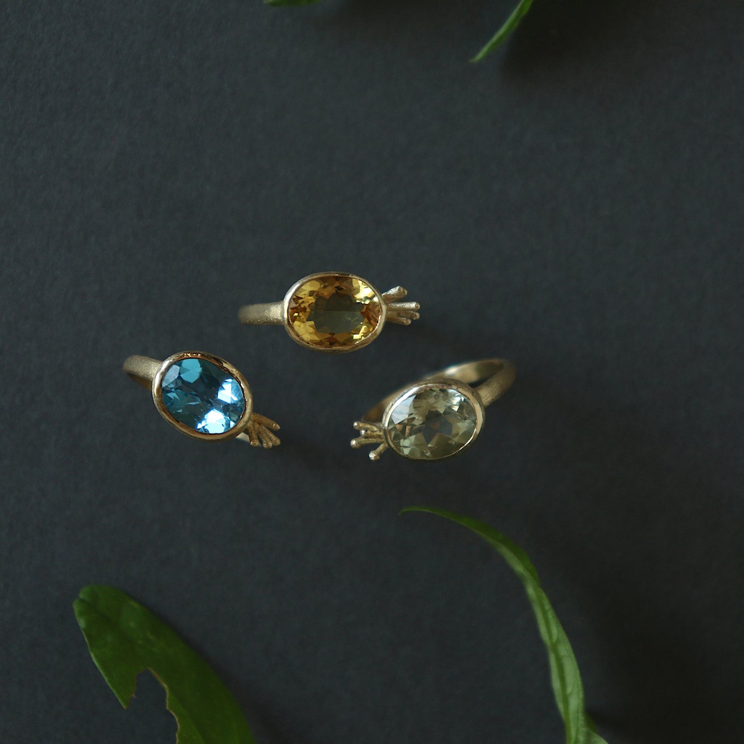 MIA Ring /Green Quartz