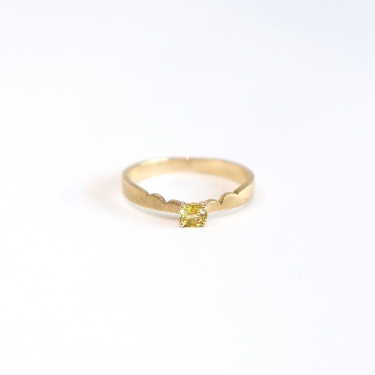 MOKO Ring /Yellow Tourmaline