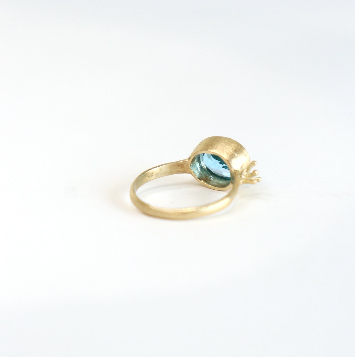 MIA Ring /Swiss Blue Topaz