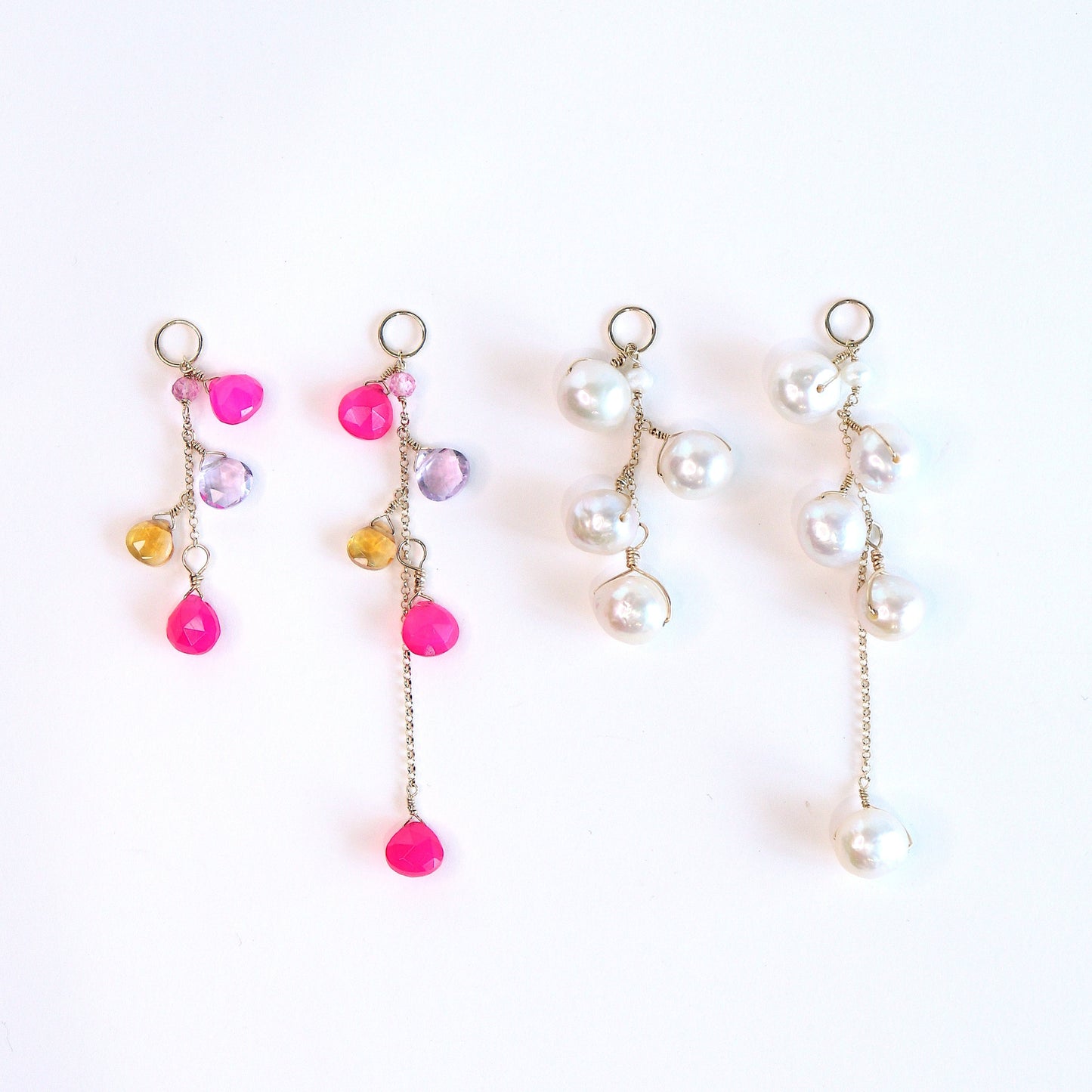 2way Stone チャームShort・Long /2Colors