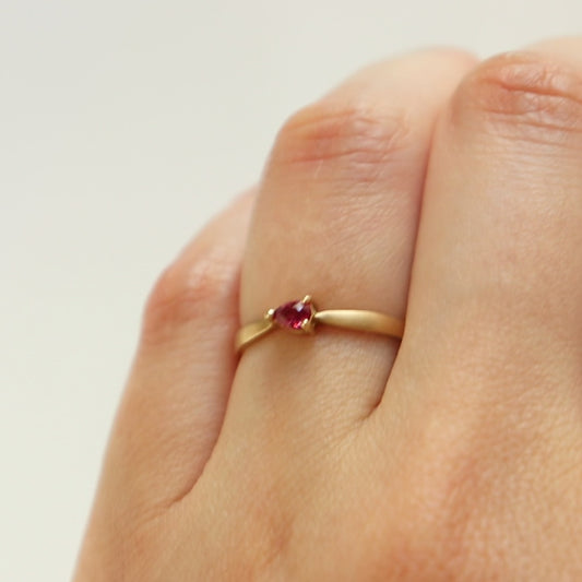 SASA Ring /Red Spinel