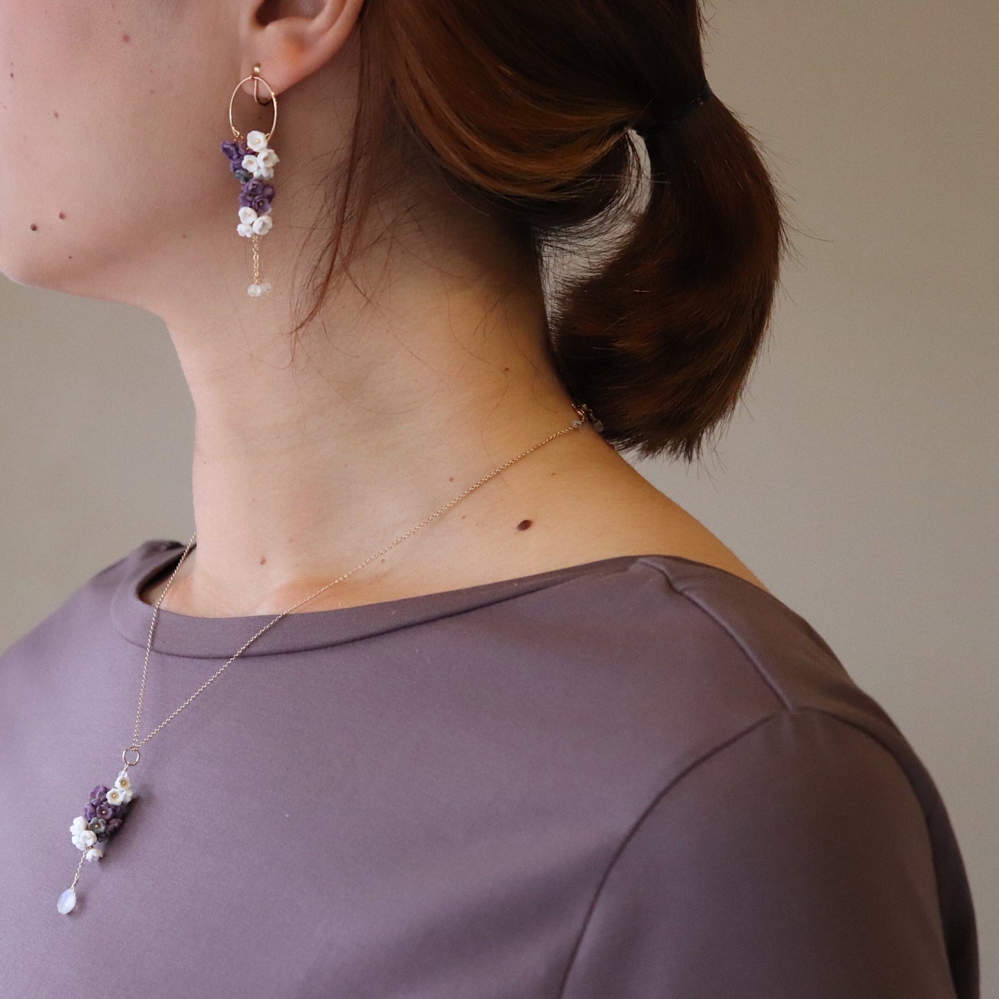 Mimosa small ピアス/イヤリング/2Colors