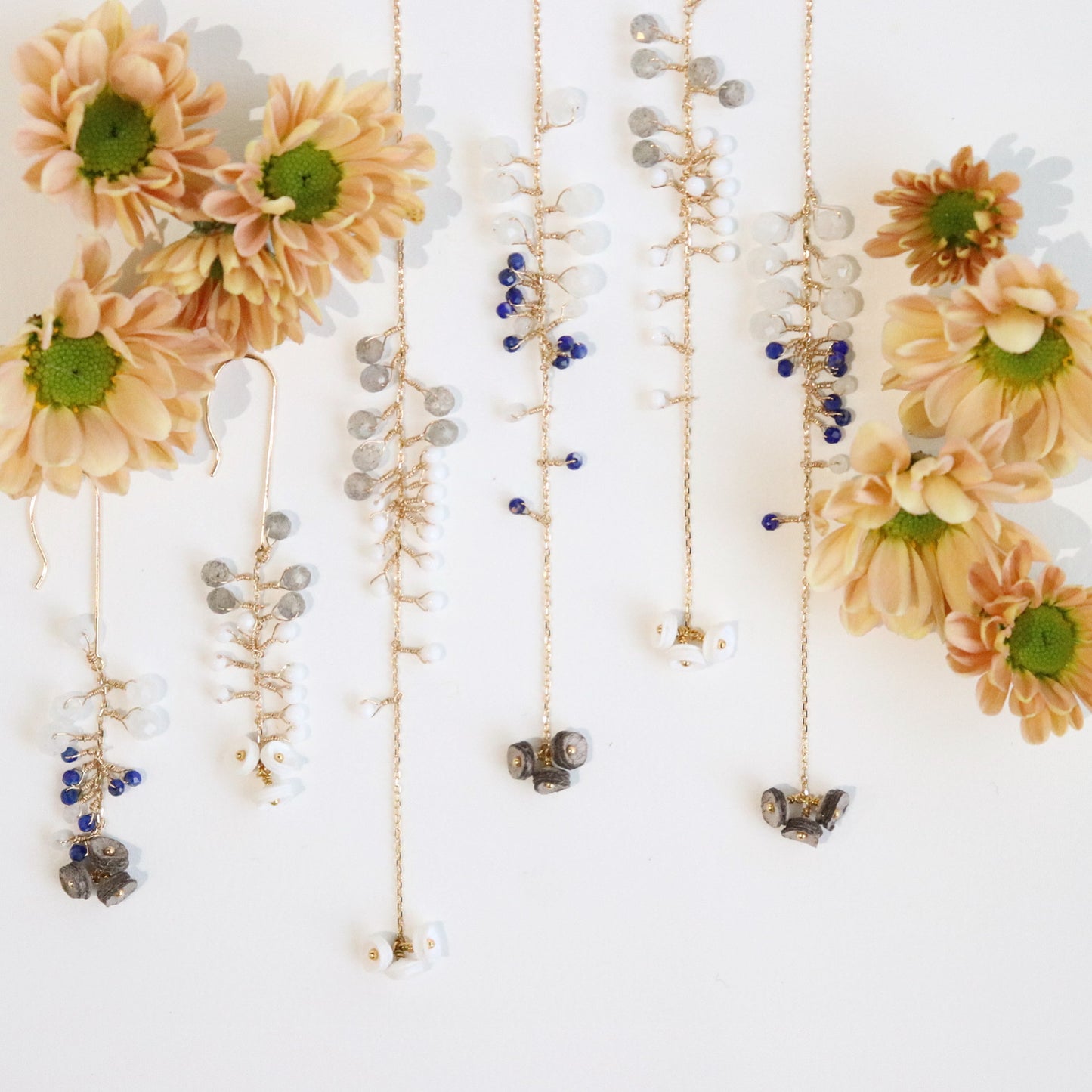 Rani Pierced earrings short/3Colors