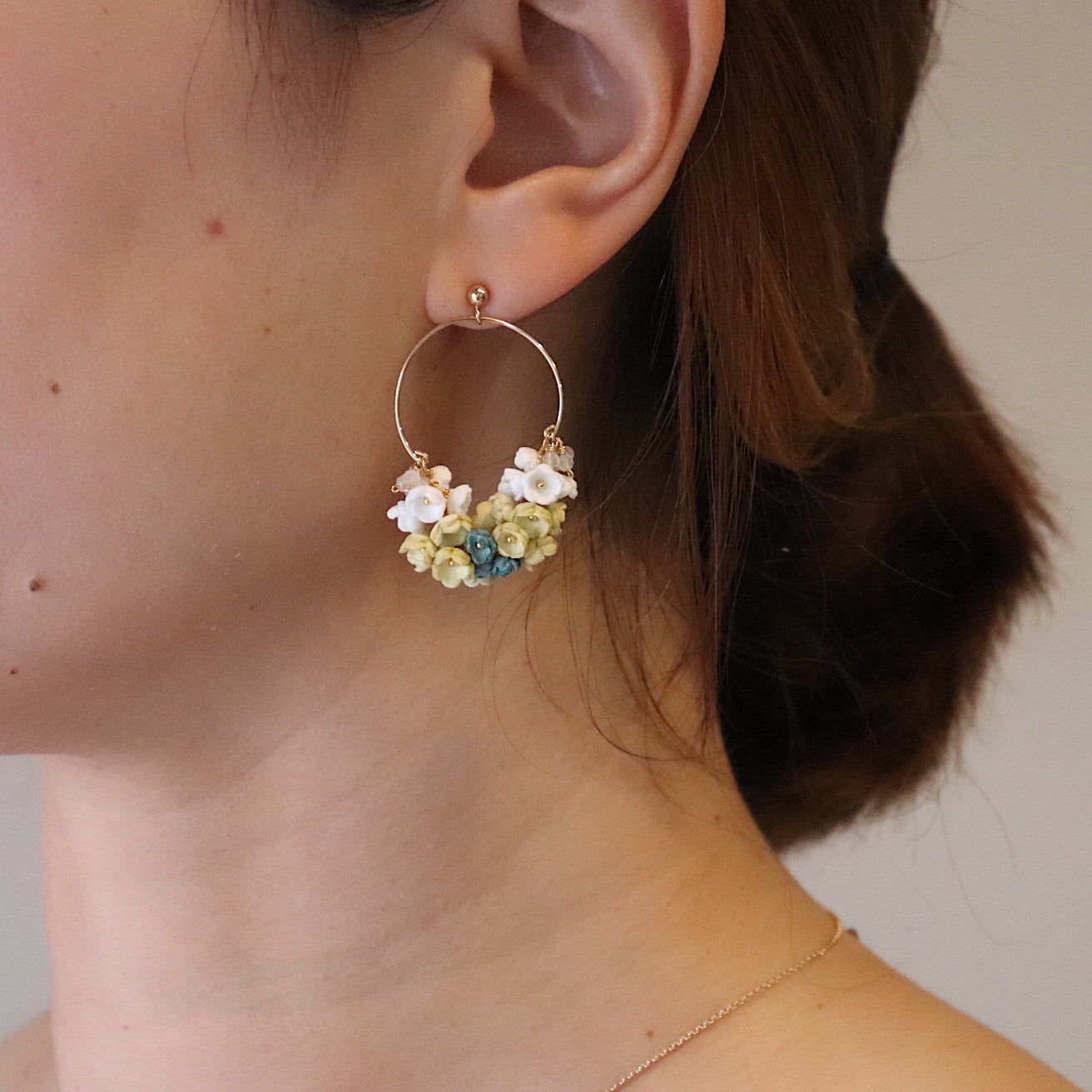 Mimosa large ピアス/イヤリング/2Colors