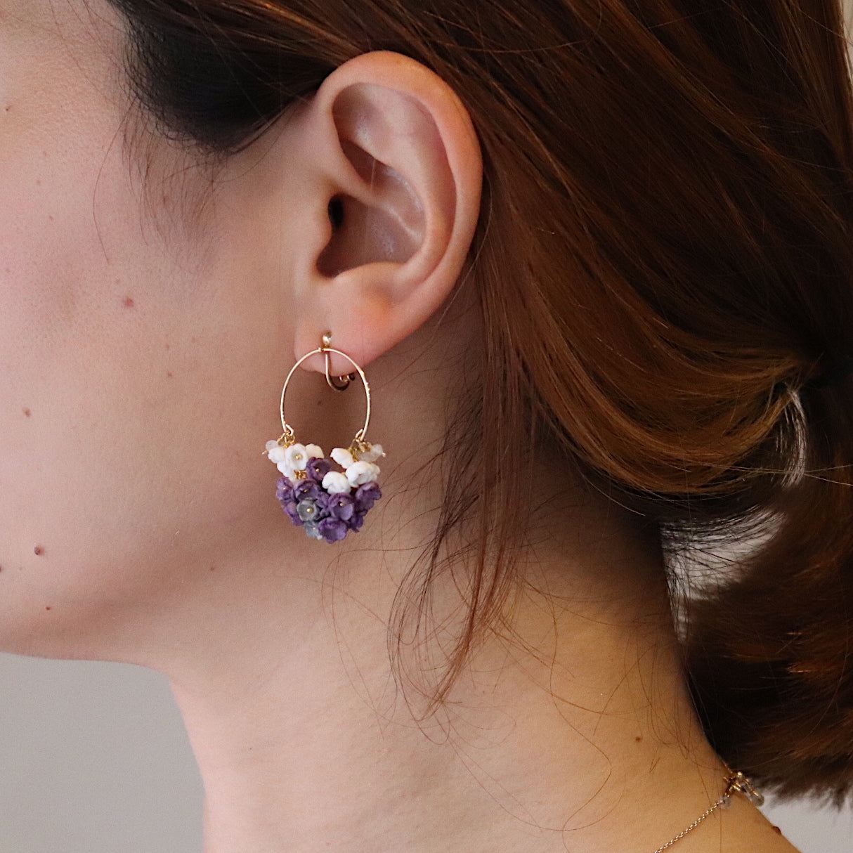 Mimosa large ピアス/イヤリング/2Colors