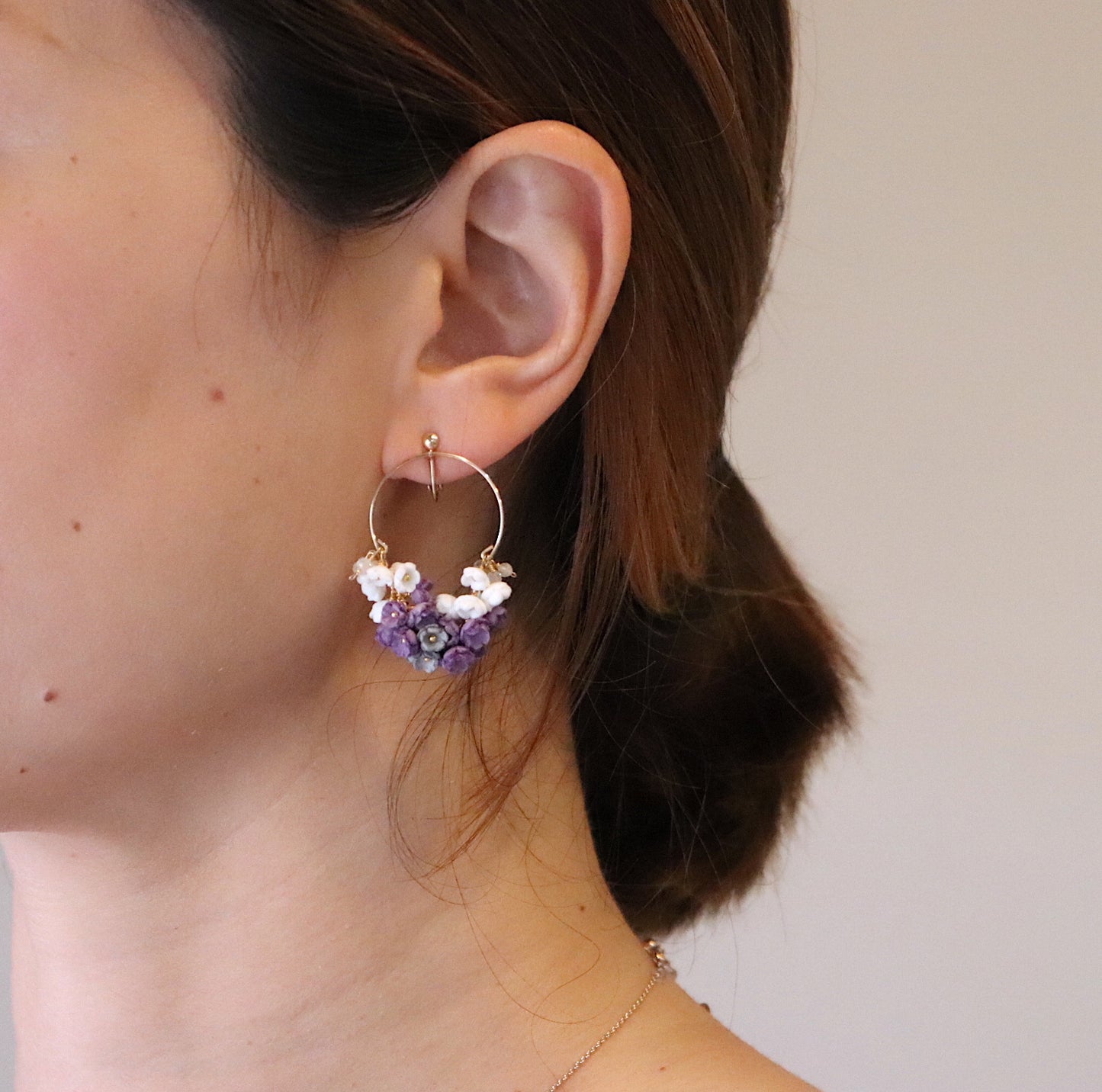 Mimosa large ピアス/イヤリング/2Colors